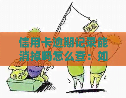 信用卡逾期记录能消掉吗怎么查：如何查询和处理信用卡逾期记录？