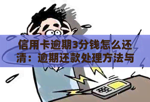 信用卡逾期3分钱怎么还清：逾期还款处理方法与逾期利息计算。