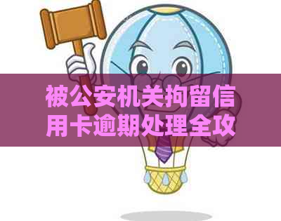 被公安机关拘留信用卡逾期处理全攻略