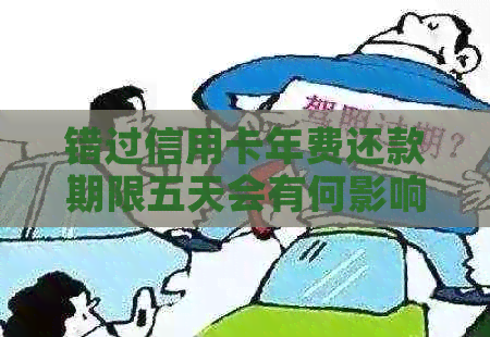 错过信用卡年费还款期限五天会有何影响？是否会影响个人？如何补救？