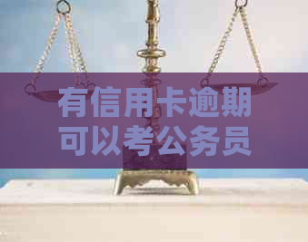 有信用卡逾期可以考公务员吗：欠信用卡能否参加事业单位考试？