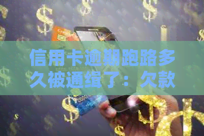 信用卡逾期跑路多久被通缉了：欠款者的真实命运