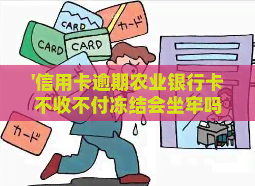 '信用卡逾期农业银行卡不收不付冻结会坐牢吗？如何解除冻结并重新开通？'