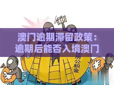 逾期滞留政策：逾期后能否入境？如何办理期手续？