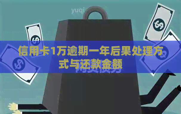 信用卡1万逾期一年后果处理方式与还款金额