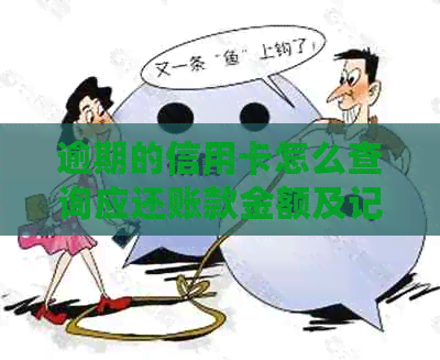 逾期的信用卡怎么查询应还账款金额及记录