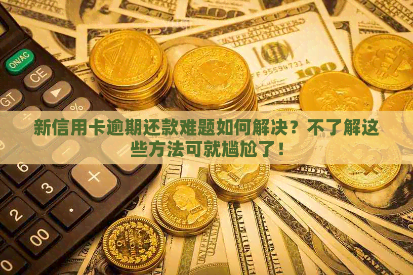 新信用卡逾期还款难题如何解决？不了解这些方法可就尴尬了！