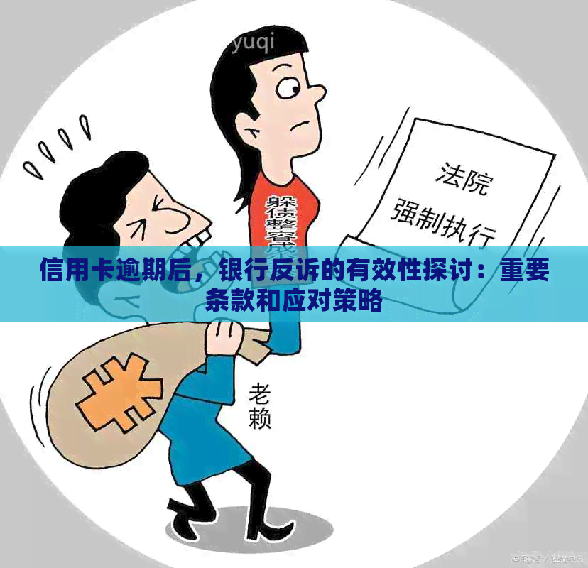 信用卡逾期后，银行反诉的有效性探讨：重要条款和应对策略