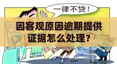 因客观原因逾期提供证据怎么处理？