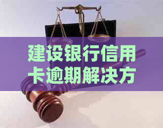 建设银行信用卡逾期解决方案：如何处理、影响与预防措全方位解析