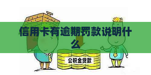 信用卡有逾期罚款说明什么