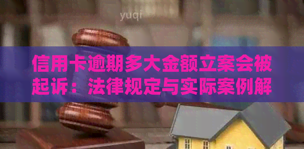 信用卡逾期多大金额立案会被起诉：法律规定与实际案例解析