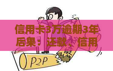 信用卡3万逾期3年后果：还款、信用记录与法律责任全方位解析