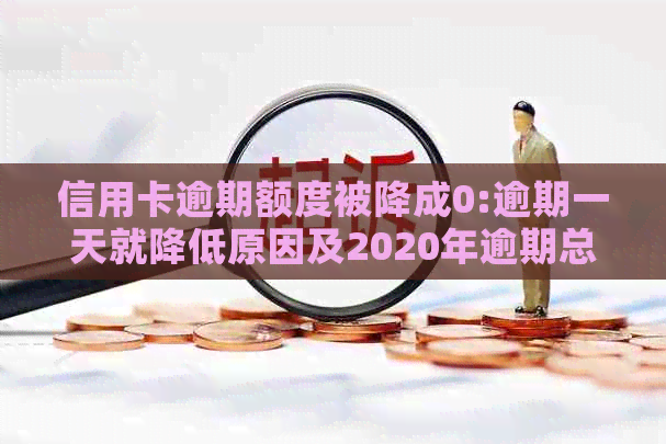 信用卡逾期额度被降成0:逾期一天就降低原因及2020年逾期总额度影响