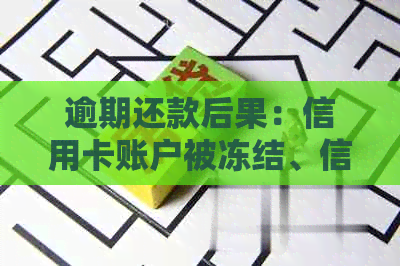 逾期还款后果：信用卡账户被冻结、信用评分下降、面临法律诉讼等10大影响