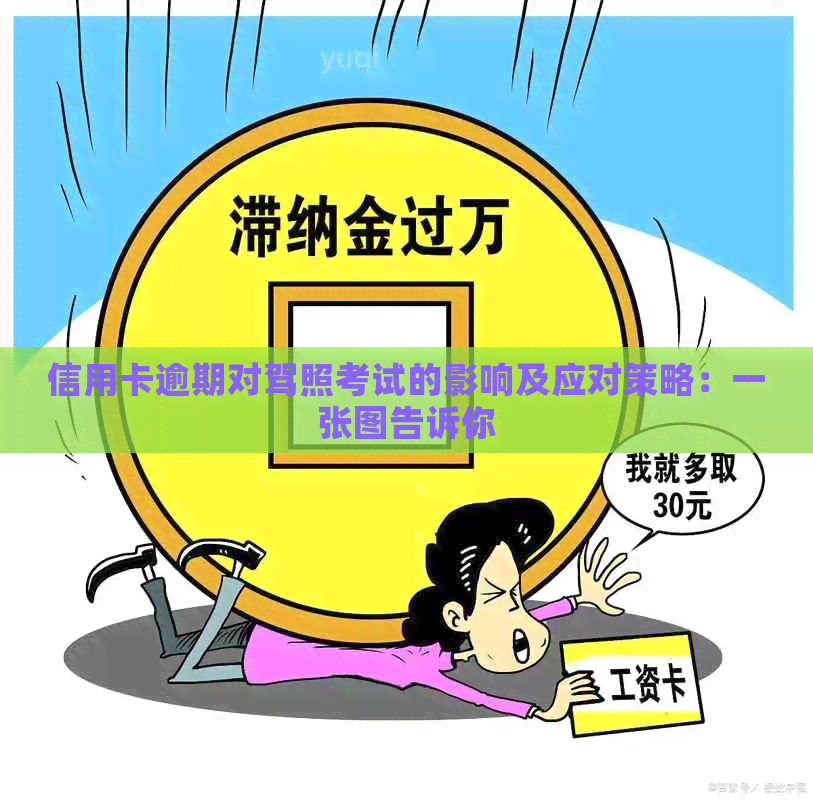 信用卡逾期对驾照考试的影响及应对策略：一张图告诉你