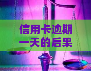 信用卡逾期一天的后果及相关处理方法，全面解答用户疑问