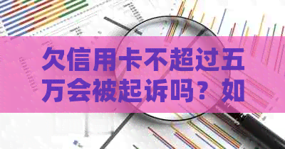 欠信用卡不超过五万会被起诉吗？如果不还款，银行会采取什么措？