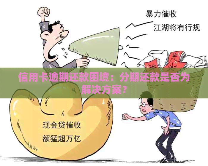 信用卡逾期还款困境：分期还款是否为解决方案？