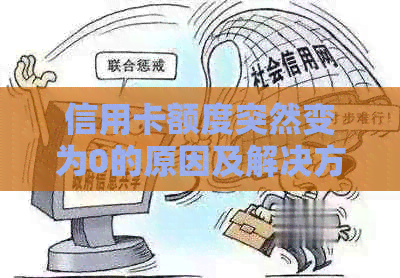 信用卡额度突然变为0的原因及解决方法：逾期、欠款还是其他原因？