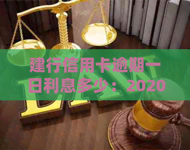 建行信用卡逾期一日利息多少：2020新规下逾期16000元的利息计算