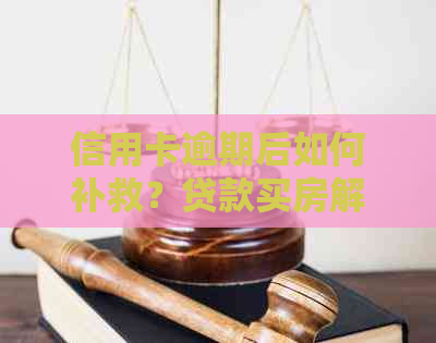 信用卡逾期后如何补救？贷款买房解决方案一览