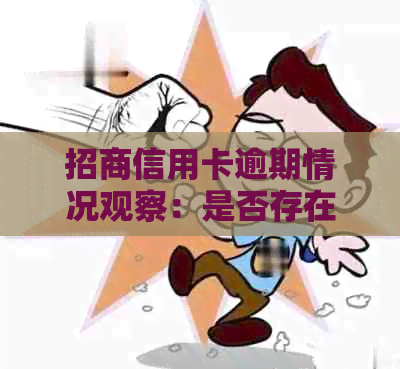 招商信用卡逾期情况观察：是否存在未披露的违规现象？