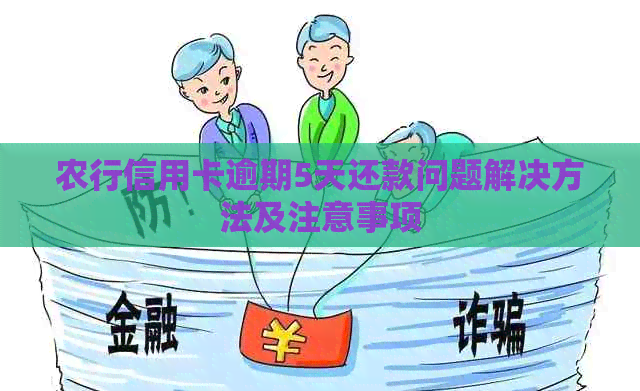 农行信用卡逾期5天还款问题解决方法及注意事项