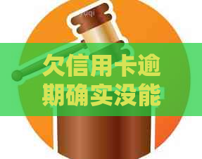 欠信用卡逾期确实没能力还怎么办？会坐牢吗？