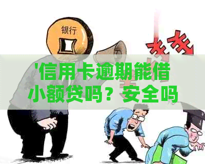 '信用卡逾期能借小额贷吗？安全吗？有信用卡逾期可以贷款买车吗？'