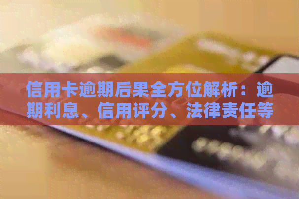 信用卡逾期后果全方位解析：逾期利息、信用评分、法律责任等一网打尽