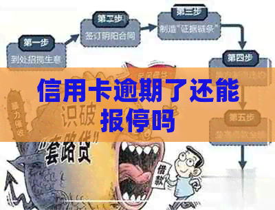 信用卡逾期了还能报停吗