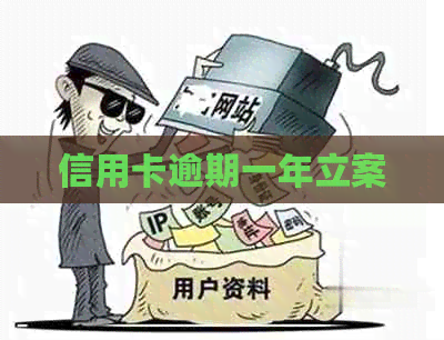 信用卡逾期一年立案