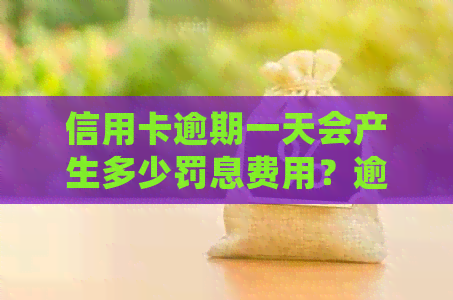 信用卡逾期一天会产生多少罚息费用？逾期1000元的利息计算方法解析