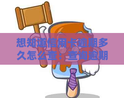 想知道信用卡逾期多久怎么查：查询逾期记录方法及时间