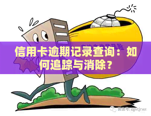 信用卡逾期记录查询：如何追踪与消除？