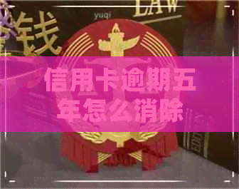 信用卡逾期五年怎么消除