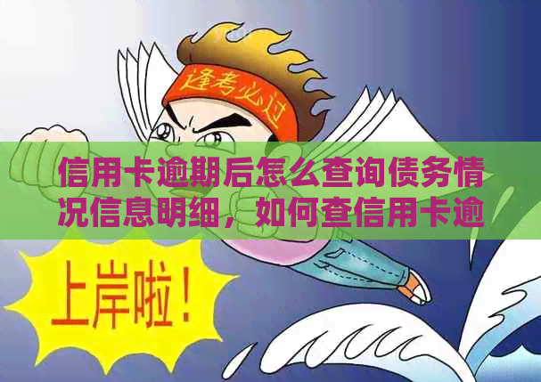 信用卡逾期后怎么查询债务情况信息明细，如何查信用卡逾期记录及应还账款。