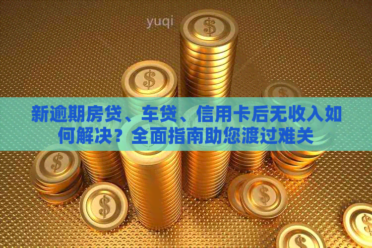 新逾期房贷、车贷、信用卡后无收入如何解决？全面指南助您渡过难关