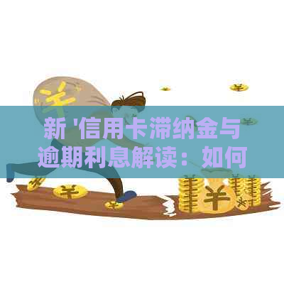 新 '信用卡滞纳金与逾期利息解读：如何有效避免不必要的费用累积'