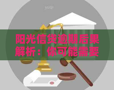 阳光信贷逾期后果解析：你可能需要面临的挑战与应对策略