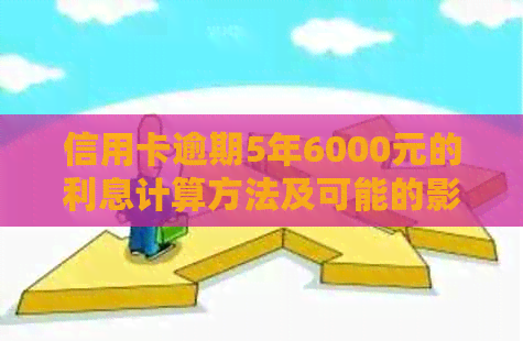 信用卡逾期5年6000元的利息计算方法及可能的影响全面解析