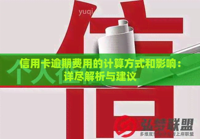 信用卡逾期费用的计算方式和影响：详尽解析与建议