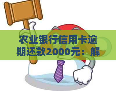 农业银行信用卡逾期还款2000元：解决方法、影响与后果