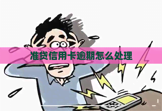 准贷信用卡逾期怎么处理