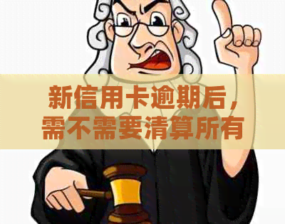 新信用卡逾期后，需不需要清算所有财产？了解相关政策与规定