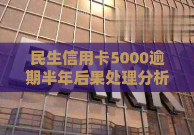 民生信用卡5000逾期半年后果处理分析