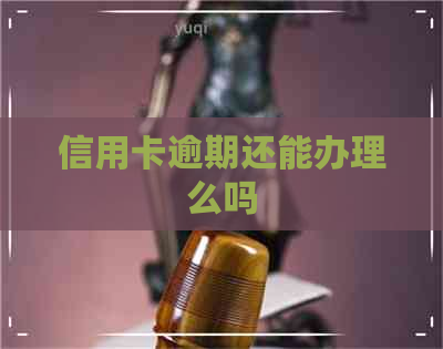 信用卡逾期还能办理么吗