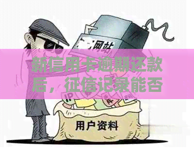 新信用卡逾期还款后，记录能否消除？如何操作？