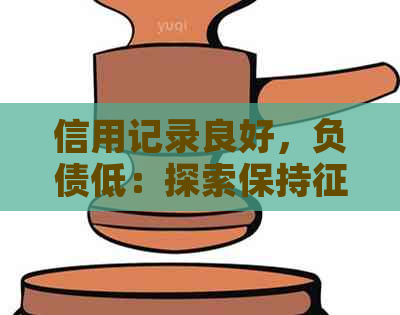 信用记录良好，负债低：探索保持清白的有效策略